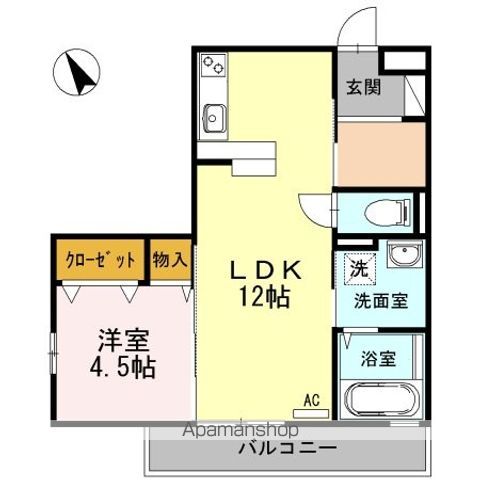 ローゼスポート港町 B棟の間取り写真