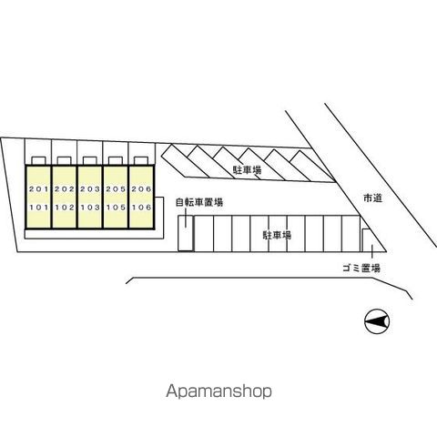 キャンパス・プランドール 102 ｜ 千葉県柏市若柴160-28（賃貸アパート1R・1階・33.34㎡） その24