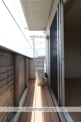 ローゼンシュタット　Ｂ棟[2LDK/59.58m2]のバルコニー