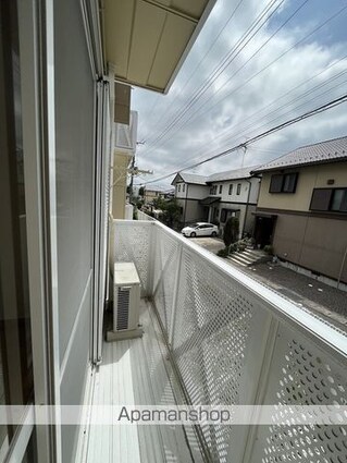 メゾンフォンテーヌ[2DK/40m2]のバルコニー