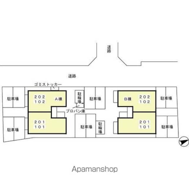 東京都立川市西砂町１丁目[1LDK/40.61m2]の共用部1