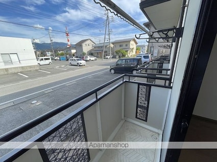 ハイツシャルマン[1K/26.4m2]のバルコニー