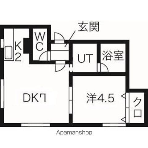 井上マンションNO3の間取り写真