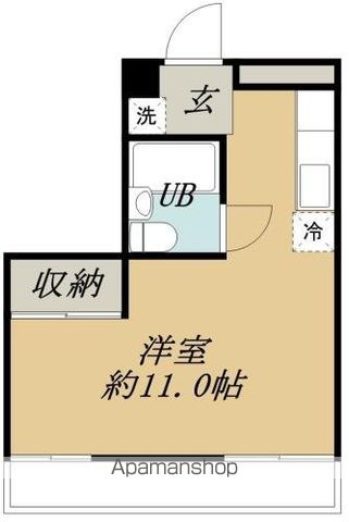 啓成ハイツ市川の間取り写真