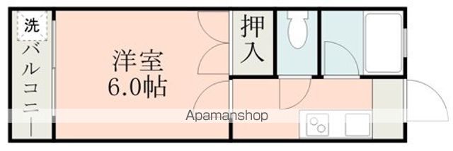 レジデンス渡鹿 A棟の間取り写真