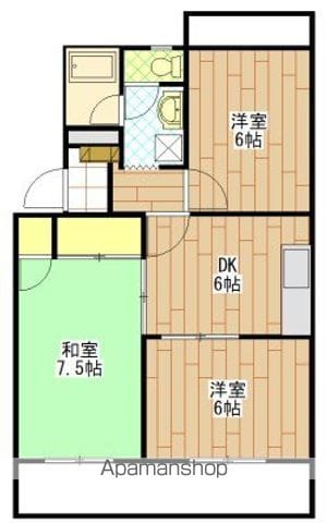 サンセットストリートの間取り写真