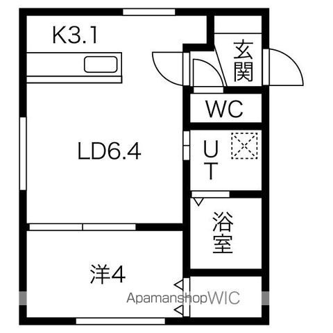 COMSA月寒中央の間取り写真