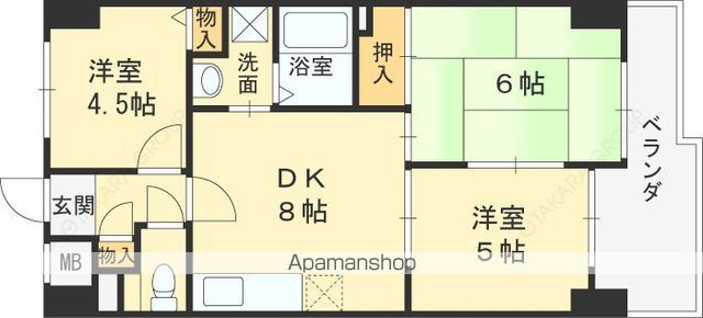 アーバンパーク関目の間取り写真