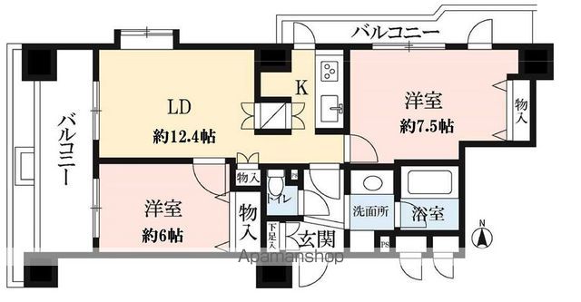 ドゥーエ練馬の間取り写真