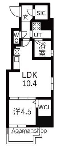 ミラージュパレス本町DEPARTの間取り写真