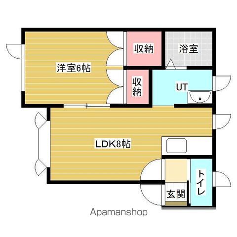 ラディアント610の間取り写真
