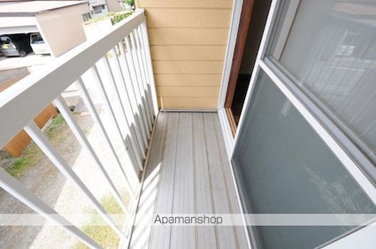 飯島コーポ[1K/25.46m2]のバルコニー