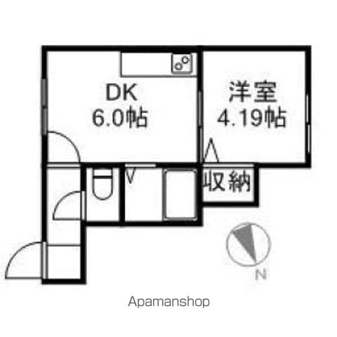 PLAZA 北斗の間取り写真