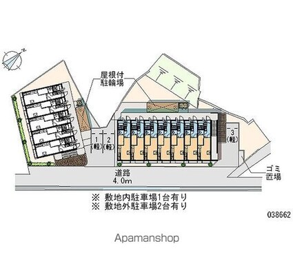 レオパレスもみじⅢ[1K/22.35m2]の共用部