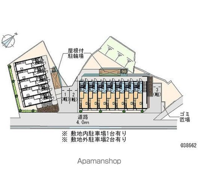 レオパレスもみじⅢ[1K/22.35m2]の共用部