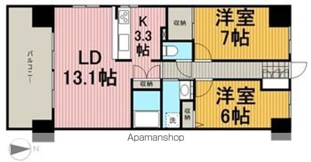 レジディア南千住の間取り写真