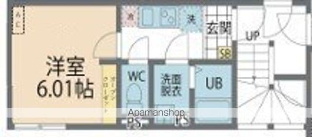 カインドネス本厚木WESTの間取り写真