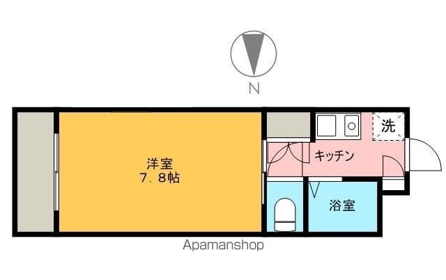 松原マンションA棟の間取り写真