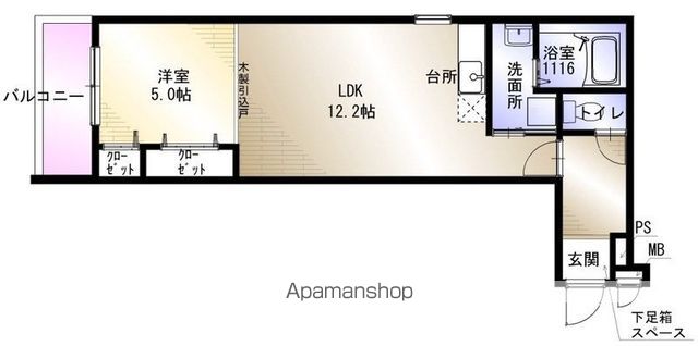 フジパレスエン II号館の間取り写真