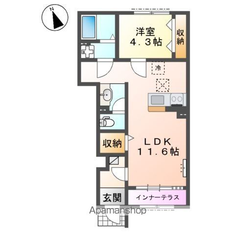 仮)八王子市滝山町アパートの間取り写真