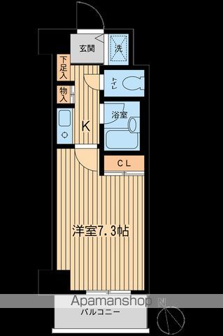 ベジフル北新宿弐番館の間取り写真