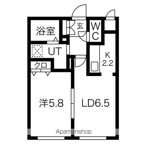 コンパートメントノースワンの間取り写真
