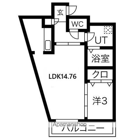 ポラリス北山の間取り