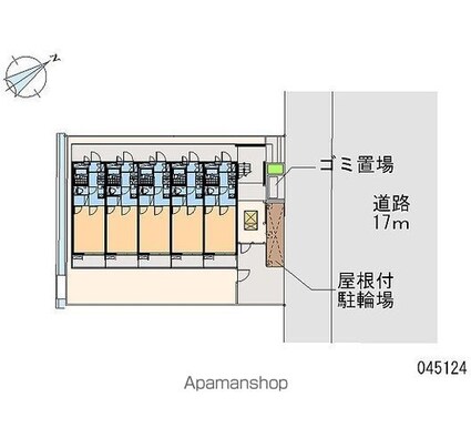 レオパレスリバーサイドにしろく[1K/20.81m2]の共用部
