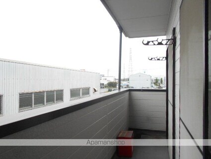 岐阜県岐阜市茜部中島３丁目[2LDK/50m2]のバルコニー