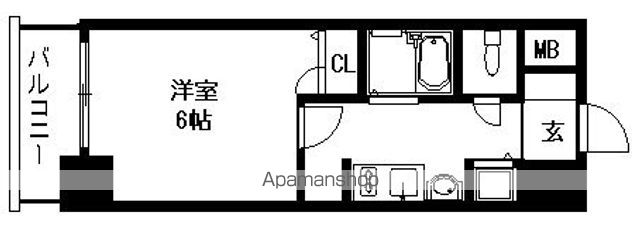 プレサンス名古屋STATIONビーフレックスの間取り写真