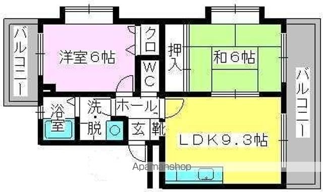 リヴェール伊賀の間取り写真
