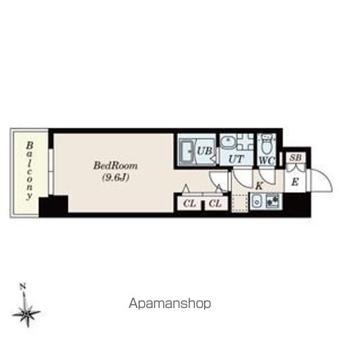 SーRESIDENCE岡崎公園AUREATEの間取り写真