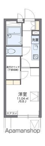 レオパレスオリビアの間取り写真