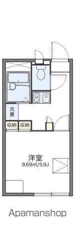 レオパレスエスポワール江東の間取り写真