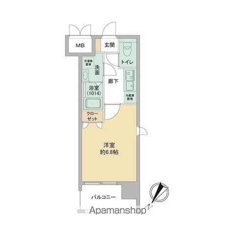 LIVE FLAT TSUKAMOTOの間取り写真