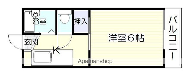 セレスティ南鹿児島の間取り写真