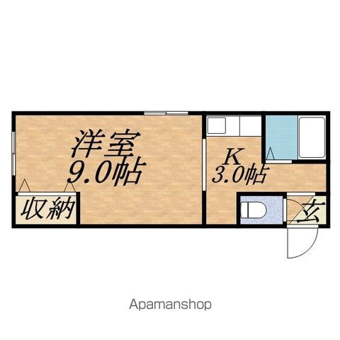 アンシャンテ南4条の間取り写真