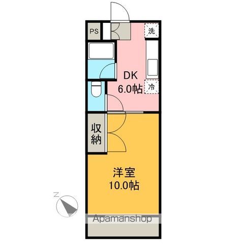 マンションレインボーの間取り写真