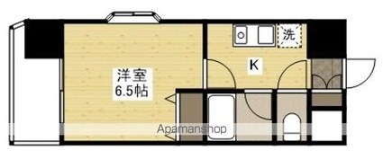 プライム出島[1K/20m2]の間取図