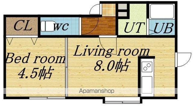 SECOND HOUSEーVILLAの間取り写真