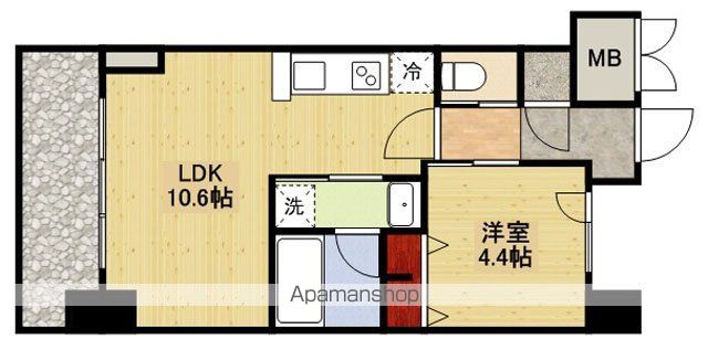 スプランディッド新大阪キャトルの間取り写真