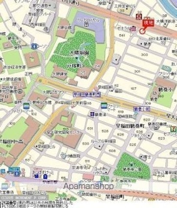 東京都文京区関口１丁目[1K/21.06m2]の周辺