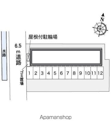 レオパレスボヌールＳ[1K/21.65m2]の共用部