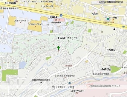 宮城県仙台市泉区みずほ台[1K/24.4m2]の周辺2