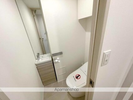 ザ・パークハビオ上北沢[1SLDK/41.54m2]のトイレ