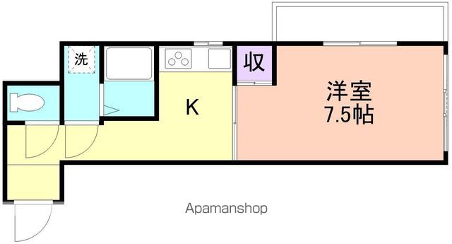 ハナノマンションの間取り