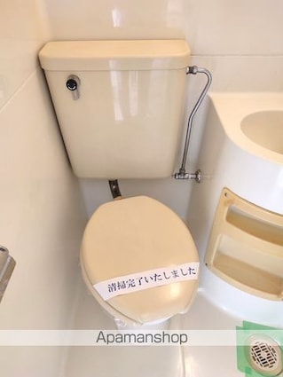 ジュネパレス新検見川第０１[1K/14.21m2]のトイレ