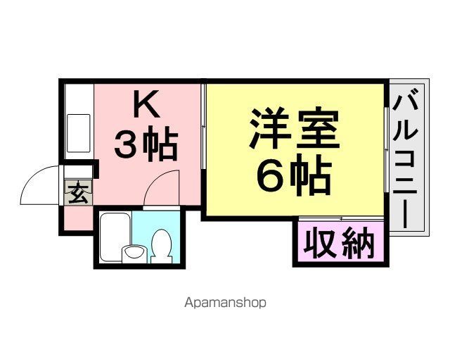 サンベールハイムの間取り写真