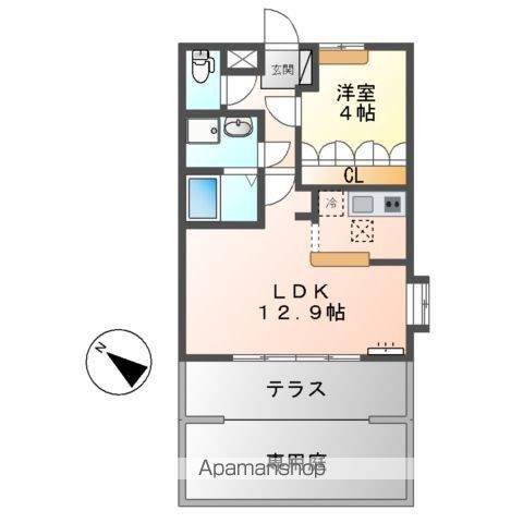 クレシアの間取り写真