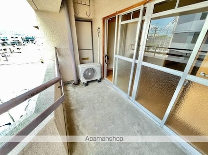 アドホック６（ａｄｈｏｃＢｌｄ．）[2LDK/52.92m2]のバルコニー